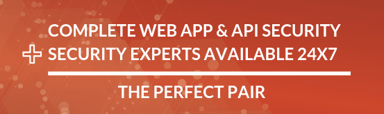 Web App & API Security + Security Experts Available 24x7 = The Perfect Pair