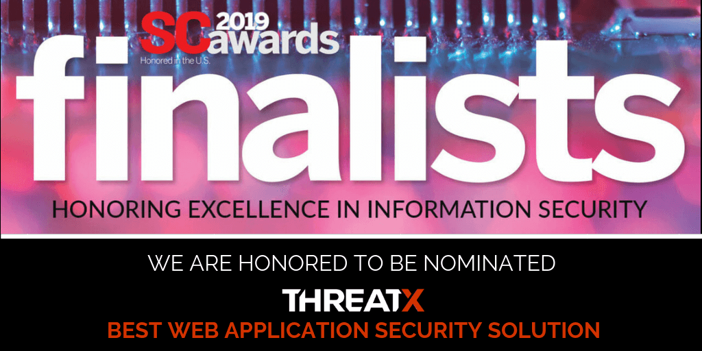 ThreatX Finalist for Best Web Application Solution