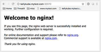 Welcome to nginx